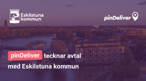 pinDeliver tecknar avtal med Eskilstuna kommun